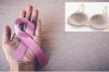 Inset :Prototype  brassiere cup fitted with a mobile app to detect breast cancer. - Sakshi Post