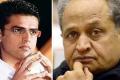 Two Chief Ministerial aspirants of Congress -- Sachin Pilot and Ashok Gehlot - Sakshi Post