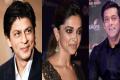 Shah Rukh Khan, Deepika Padukone and Salman Khan - Sakshi Post