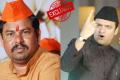 Raja Singh BJP Goshamahal candidate, Akbaruddin Owaisi MIM Chandrayanagutta candidate - Sakshi Post