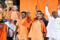 Raja Singh Gets Yogi Adityanath Backing In Goshamahal Election Rally - Sakshi Post
