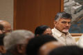 TDP chief and Andhra Pradesh Chief Minister N Chandrababu Naidu  during a meeting of opposition parties - Sakshi Post