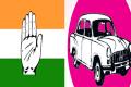 Ballot symbols of Congress and TRS - Sakshi Post