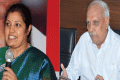 Daggubati Purandeswari and  former IAS IYR Krishna Rao - Sakshi Post