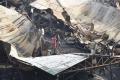 The remains of the fire that broke out at Numaish, Nampally - Sakshi Post