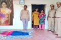 Police with the girl’s sisters and the body Inset: Kota Vaishnavi&amp;amp;nbsp; - Sakshi Post