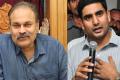 Naga Babu and Nara Lokesh - Sakshi Post