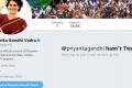 Priyanka Logs On To Twitter, Garners Massive Response - Sakshi Post