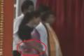 A screen grab from the video of Monoj Kanti Deb’s Indecent Behaviour towards Santana Chakma - Sakshi Post