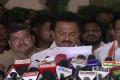 DMK president M K Stalin made the announcement at party headquarters Anna Arivalayam. - Sakshi Post