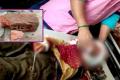 The woman thrashed her two children with bricks - Sakshi Post