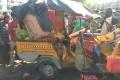 crashed auto rickshaw - Sakshi Post