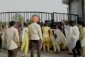 Students stage protests at the University Students stage protests at the University - Sakshi Post