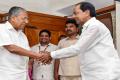 Telangana CM KCR meet his Kerala counterpart Pinarayi Vijayan - Sakshi Post