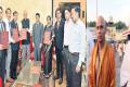 State Election Commission officials submit gazette to Governor ESL Narasimhan - Sakshi Post