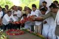 In remembrance: Chief minister-designate YS Jagan Mohan Reddy and YSRCP party leaders paying their respects to former chief minister YS Rajasekhara Reddy in Idupulapaya on Wednesday&amp;amp;nbsp; - Sakshi Post
