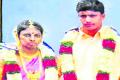 Kanaka Raju and his wife Nandini (File pic) - Sakshi Post