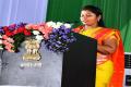 Pamula Pushpa Sreevani has set a record becoming the youngest member of the YS Jagan Mohan Reddy’s Cabinet Pamula Pushpa Sreevani has set a record becoming the youngest member of the YS Jagan Mohan Reddy’s Cabinet - Sakshi Post