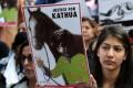 Protests took place across the country demanding justice for the girl - Sakshi Post