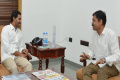 YS Jagan Mohan Reddy with GVL Narasimha Rao YS Jagan Mohan Reddy with GVL Narasimha Rao - Sakshi Post