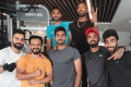 The Indian cricket team at a private gym - Sakshi Post