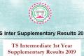 TS Inter 1st Year Supplementary Results 2019 - Sakshi Post