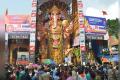 Devotees throng to have a look at the Khairatabad Ganesh idol last year (File Image) - Sakshi Post