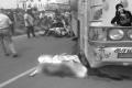 Woman Run Over After Being Hit By AIADMK Hoarding - Sakshi Post