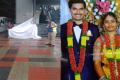 In a freak accident, the 24-year-old housewife died after a small plaster piece peeled off and fell on her from the surface wall of Ameerpet metro station on Sunday. In a freak accident, the 24-year-old housewife died after a small plaster piece peeled off and fell on her from the surface wall of Ameerpet metro station on Sunday. - Sakshi Post