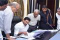 AP CM YS Jagan With Irrigation Dept officials&amp;amp;nbsp; - Sakshi Post