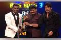 Chiranjeevi&amp;amp;nbsp; Hands Over The Winner’s Trophy To Rahul Sipligunj - Sakshi Post