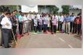 RGIA Officials and staff taking part in the campaign - Sakshi Post