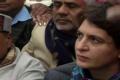 Priyanka Gandhi Vadra protesting at India Gate - Sakshi Post