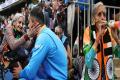 The wheelchair-bound elderly woman, Charulata Patel caught the attention while cheering the Indian cricket team during 2019 World Cup - Sakshi Post