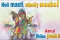 Amul celebrates holi through creative ad! - Sakshi Post