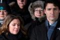 File Photo :Canadian Prime Minister Justin Trudeau with wife Sophie Gregoire - Sakshi Post