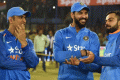 MS Dhoni, Yuvraj Singh and Virat Kholi - Sakshi Post