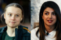 Greta Thunberg and Priyanka Chopra Greta Thunberg and Priyanka Chopra - Sakshi Post