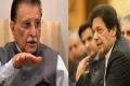 PoK PM Raja Farooq Haider, Pak PM Imran Khan - Sakshi Post