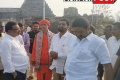 YSRCP leaders MP Bellana Chandrasekhar,MLA Baddukonda Appala Naidu at the temple - Sakshi Post