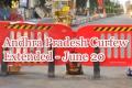 AP Government Extends Curfew Till June 20 - Sakshi Post
