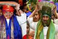 Rare Feat in TTD:  Father-son Duo Sr YSR, YS Jagan Present Pattu Vasthrams At Tirumala As CMs - Sakshi Post