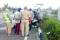 Hyderabad Cyber Crime ACP KVM Prasad's Wife Among 3 Killed In ORR Road Accident - Sakshi Post
