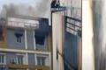 Fire breaks out in a flat at Rajendranagar - Sakshi Post