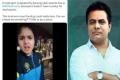 Twitter: KTR Offers Help To Punjab Differently abled Chess champ Malika Handa  - Sakshi Post