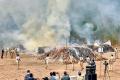 AP Police Burns 2 Lakh Kg Ganja Worth Rs 300 Crores - Sakshi Post