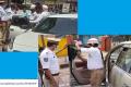 Crackdown on tinted glasses, irregular number plates in Hyderabad By Traffic Police - Sakshi Post
