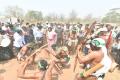 Telangana Governor Tamilisai Soundararajan is being greeted by Chenchus in their traditional style in Nallamala forest. (Via Twitter @DrTamilisaiGuv ) - Sakshi Post