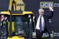 Gujarat: Boris Johnson Opens New Factory as JCB Goes for Growth  - Sakshi Post