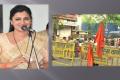 Amravati MP Navneet Kaur Rana plans to recite Hanuman Chalisa outside Maha CM Uddhav's residence in Mumbai - Sakshi Post